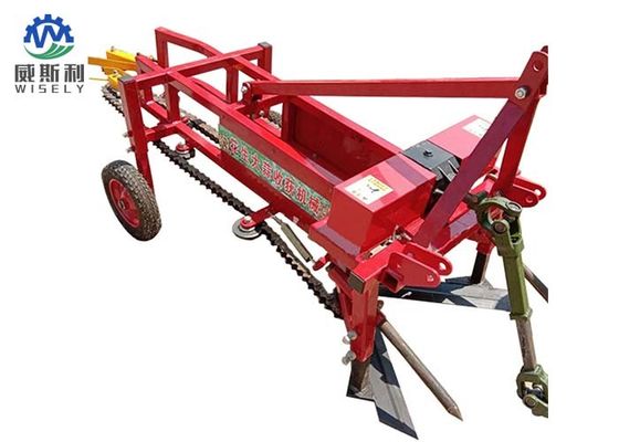 Cina 1 Row Peanut Harvesting Equipments Digunakan Dalam Pertanian Warna Disesuaikan pemasok