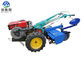 Standard Twin Walk Behind Tractor Untuk Corn Harvester 22hp 0.6L / H Konsumsi Bahan Bakar pemasok