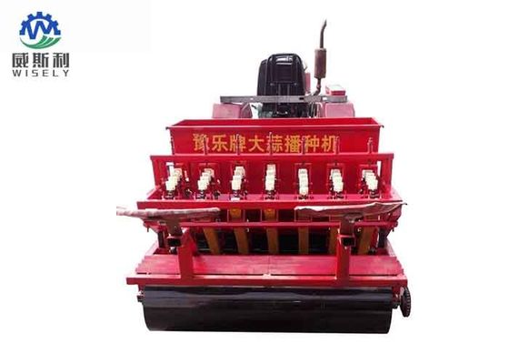 Cina Red Automatic Garlic Planter, Penanaman Peralatan Bawang Putih 7 Atau 5 Baris pemasok